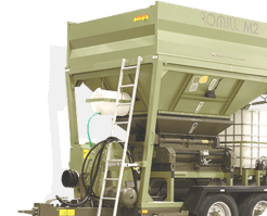 Wet grain crushers